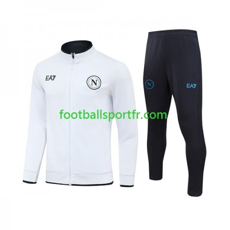SSC Naples Ensemble Vestes d'entrainement Blanc 2023-2024
